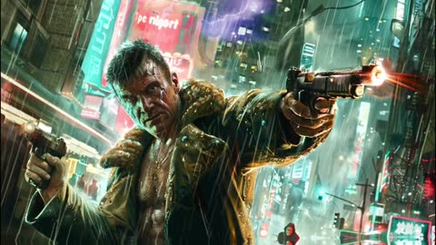 Zombie with a Shotgun Blade Runner Theme Vibes #16