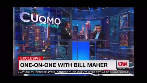 Bill Muher on Coumo’s Show red pilling, WOKISM is see racism in everything everywhere
