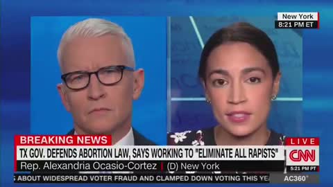 AOC's Brain Melts As She Can't Decide Who Is Affected Most By Texas' Heartbeat Act