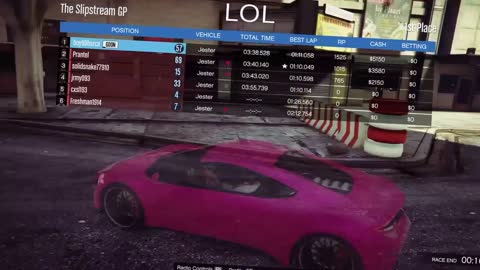 PS4 GTA 5 Online Race [HD]