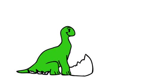 The baby dinosaurus