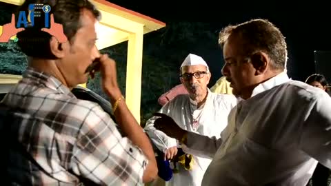Director Sunil Agresar's discussion with Artist Anant Jog about scene - [ C.B.I (Operation Mira) ]