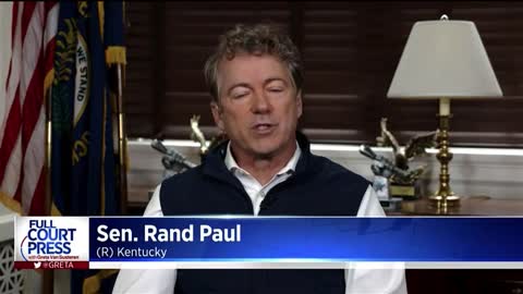 Rand Paul Destroys Masks, Mask Mandates, Says Be A Leader