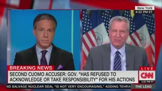 NY Mayor De Blasio TORCHES Governor Cuomo for His Response to Assault Allegations