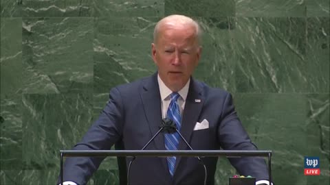 Biden to UN: Climate Change is "Code Red for Humanity"