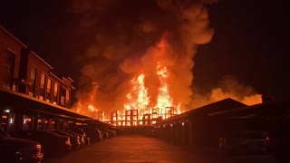 New apartments burn to the ground in Katy, TX