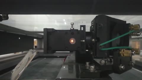 See the CO2 laser beam, using the Mahoney brand Visual Beam Alignment Tool
