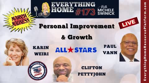 173 LIVE: MARCH MASKLESS MADNESS - Personal Improvement & Growth - 3 All Star Partners