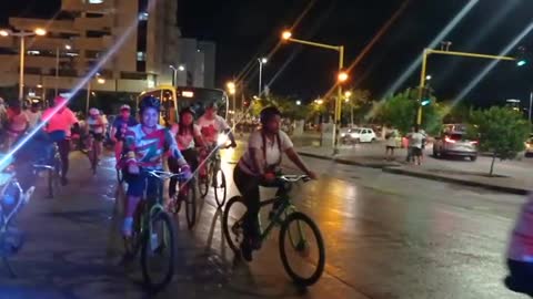 Con manifestación, ciclistas aficionados exigen respeto en las vías