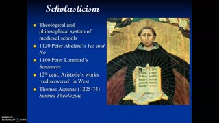 Medieval Scholasticism: Abelard to Aquinas