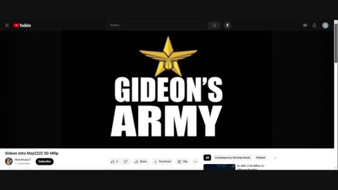 GIDEONS ARMY 1/31/24 @ 930 AM EST -WED