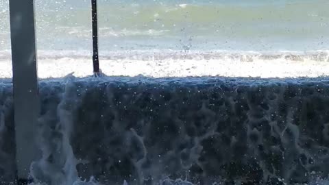 Cape Town Restaurant Gets Flooded by Massive Wave