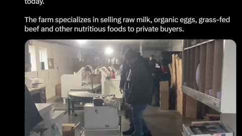 Pennsylvania: State Troopers Raid Organic Farm