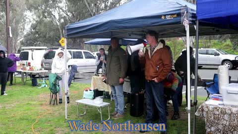 Wade Northausen. Regional Stand in the Park at Echuca.