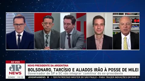 Bolsonaro (PL), Tarcísio (Republicanos) e aliados irão à posse de Milei