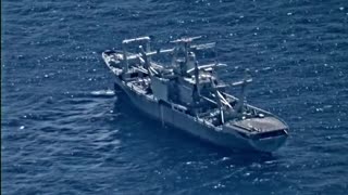 Watch US Navy sink USS Durham with three anti-ship missiles