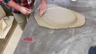 How to make a Hump Mold Platter Part 1