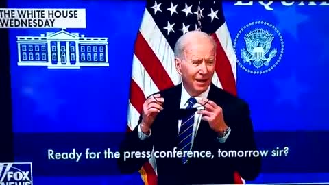 Biden: "What Press Conference!"