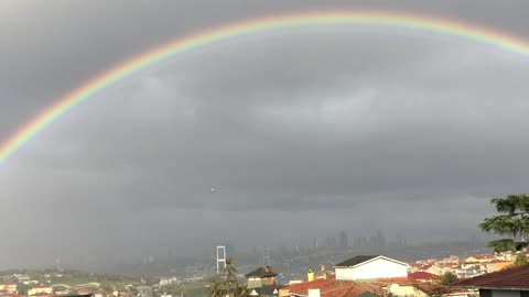 Great rainbow after the storm