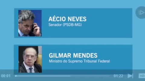 Gilmar Mendes acerta articulação com Aécio Nevwa