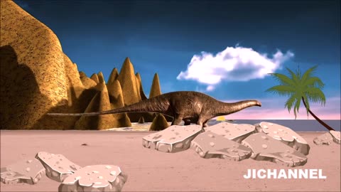 Vidéo de dinosaures, des dinosaures incroyables, le dinosaure le plus mystérieux.