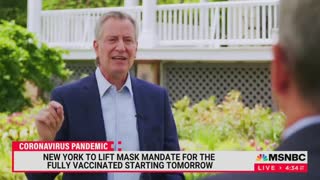 NYC Mayor: "If You Are Vaccinated, You Get More Freedom"