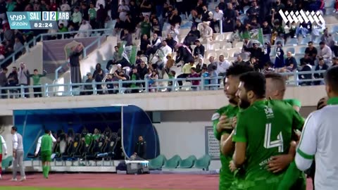 Goal second Hamza Khabba Vs Al-Salmiya SC - Kuwait League Round10 - 21-12-2023