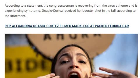 Alexandria Ocasio-Cortez has tested positive for the coronavirus, after trip to FLORIDA