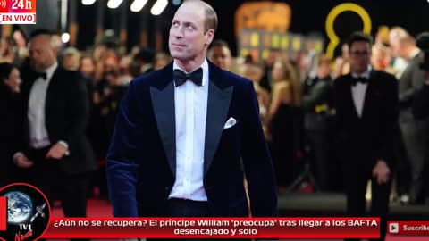 ¿Aún no se recupera? El príncipe William 'preocupa' tras llegar a los BAFTA desencajado y solo