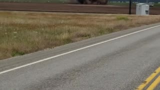Massive Dirt Twister in Idaho