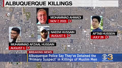 Albuquerque police announces suspect who killed 4 Muslim men is in custody