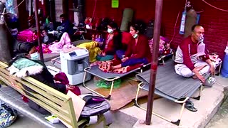 Nepal struggles with shortages of hospital beds and oxygen