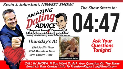 Dating Advice EPISODE 4 - with Kevin J Johnston and Melanie Switzer