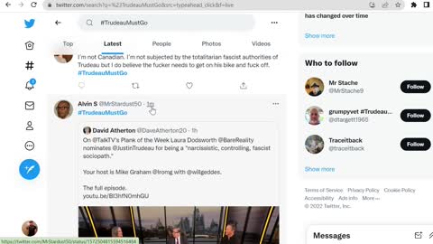 Twitter deletes whole #TrudeauMustGo hashtag in fraudulent platform in real time. Look at #TrudeauMustGo and #TrudeauMustGoNow hashtag in this video unreal, twitter exposed committing fraud on its users WOW in real time