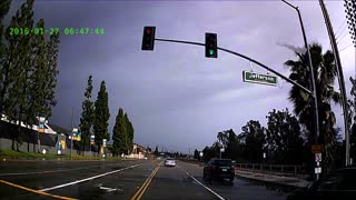 Plane Crash in Yorba Linda Caught on Dashcam