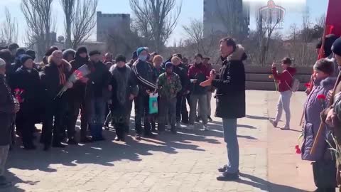 Residents of Kherson came out to honor the memory of the soldiers from fascism 78 years ago