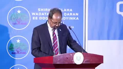 Former present of somalia Hasan Sheikh