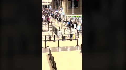 Strange Footage From LAX Shows People In Hazmat Suits On The Way To China