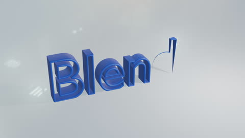 Blender Text-Animation