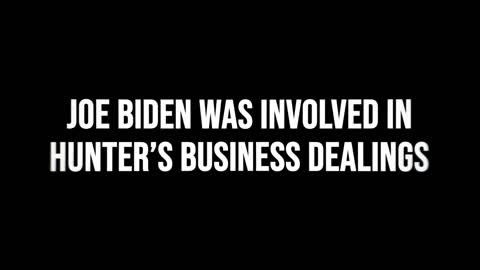 Joe Biden was involved in his family's foreign business dealings — here's 3 minutes of PROOF!