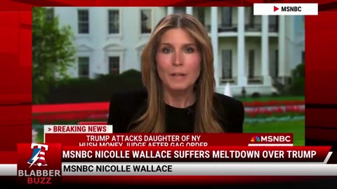 MSNBC Nicolle Wallace Suffers Meltdown Over Trump