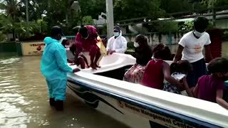 At least 10 dead in Sri Lanka floods