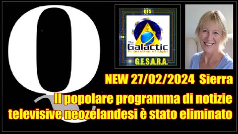 NEW 28/02/2024 SIERRA - Il popolare programma di notizie televisive neozelandesi è stato eliminato