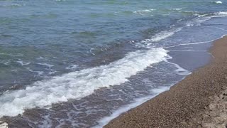 Sea, waves, beach