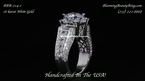 The Royal Throne Diamond Engagement Ring BBR 214-1