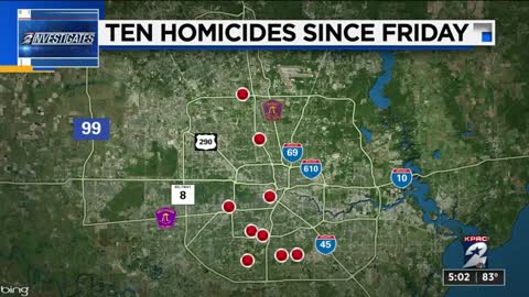 Houston Deadly Memorial Day Weekend 10 Killed Since Friday Bringing Homicide Total to 178