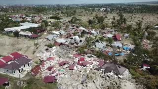 Un poblado entero de la isla indonesia de Sulawesi fue aniquilado por el tsunami