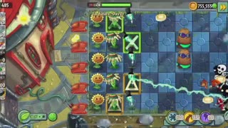 Plants vs Zombies 2 Far Future - Day 2