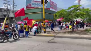 Jornada de marchas en Cartagena 5 de mayo