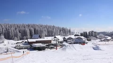 Bizarre light orbs over the Feldberg in Germany